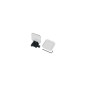 ASG - 2 Vitres Protection Pour les optiques de Viser d'airsoft - Noir