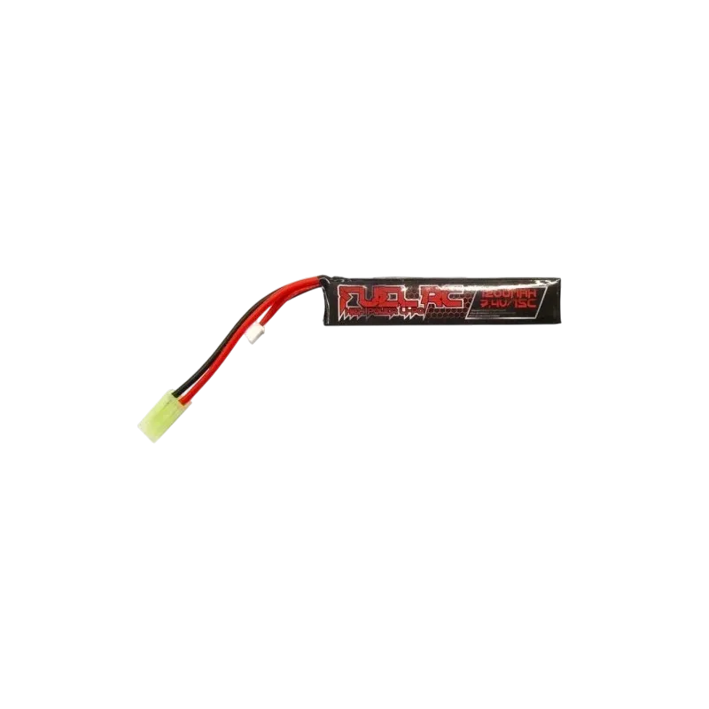 FUEL - Batterie Lipo 7.4V 1200mAh 15C - Tamiya - 1 bâton