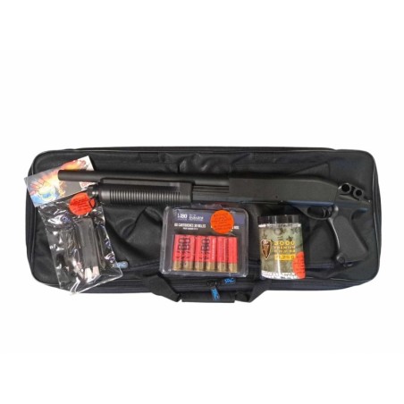 Pack Complet Fusil de chasse CM351 Noir CYMA Spring