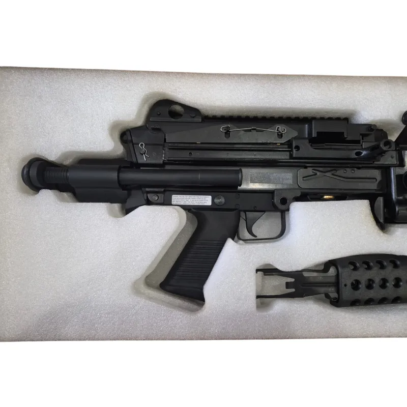 Minimi G&P noire, crosse rétractable Para, poignée pistolet et carcasse
