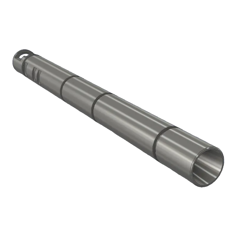Canon de précision Slong Super Range 6,05 mm 84 mm, vue 3D côté sortie du canon