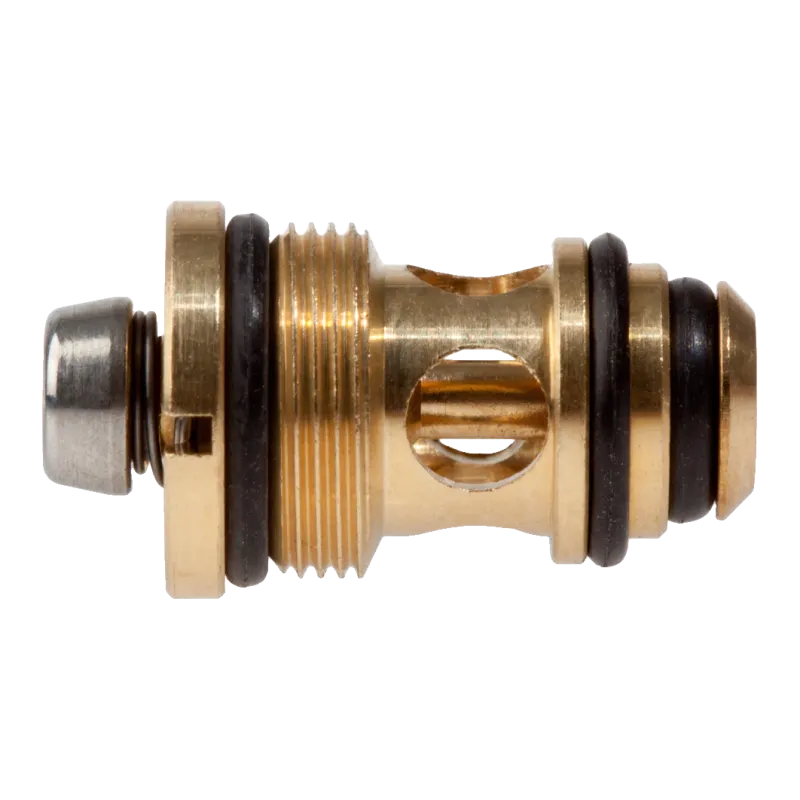 Valve de percussion gaz KJ Works KP-17 de profil côté opposé, pointeau à gauche