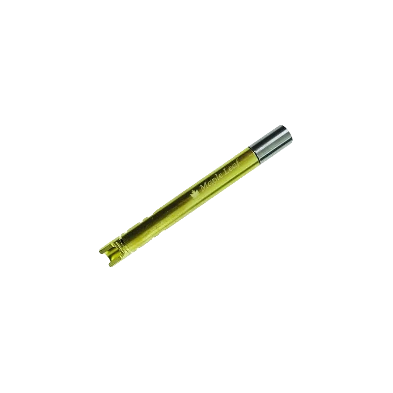 Canon interne Maple Leaf Crazy Jet 6,04 x 84 mm pour pistolet GBB, vue complète en laiton