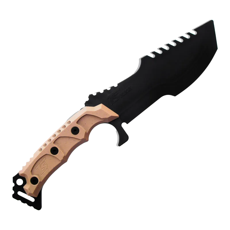 TS-Blades - Couteau d'entraînement TS-Huntsman G3 - Tan
