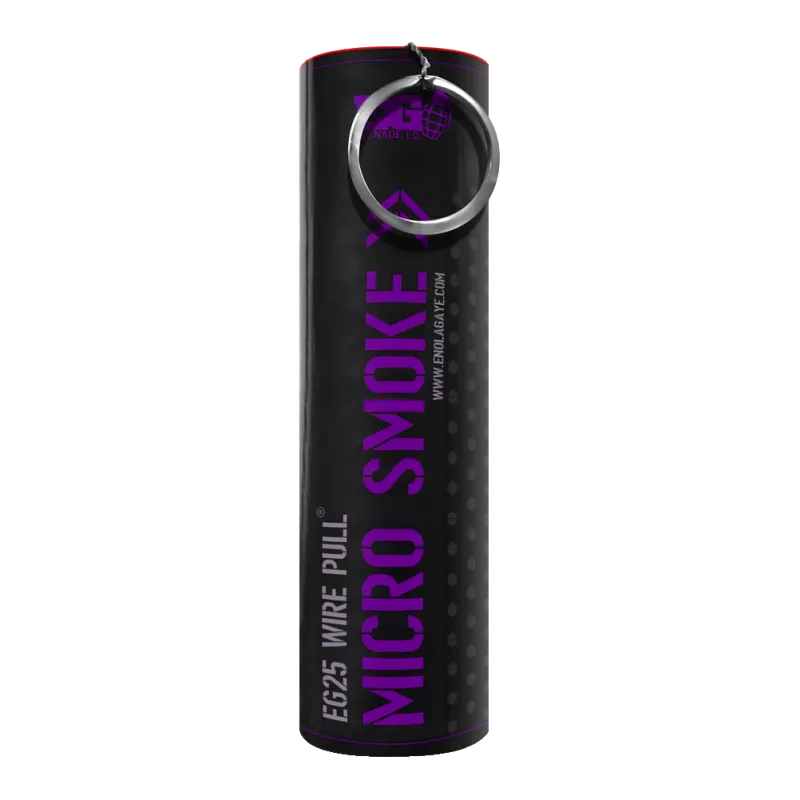 ENOLA GAYE - Fumigène à goupille EG25 Mini - Violet