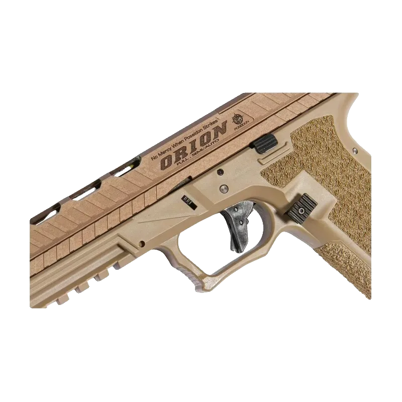 Poseidon Orion No.3 Combat tan, marquage Orion de la culasse et carcasse P80