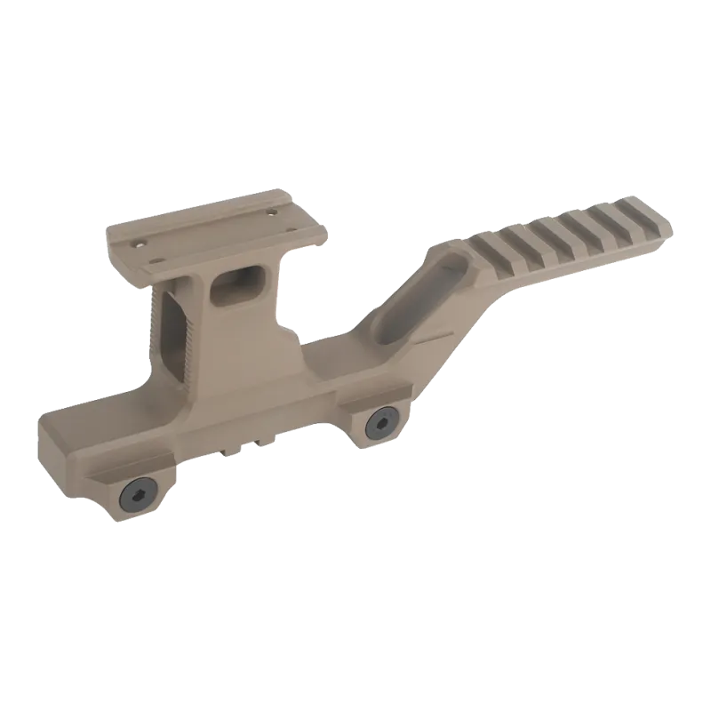 Rehausse WADSN tan type Hydra, embase T1 et rail Picatinny avant