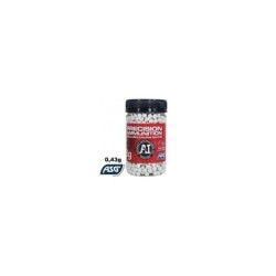 ASG - Billes Précision Ammunition 0.43g X 1000 bbs