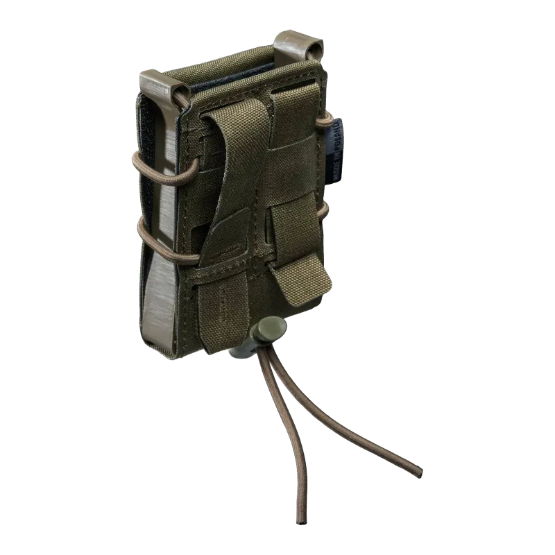 Poche Templar's Gear FMR Ranger Green, vue de dos de trois quarts, sangles MOLLE