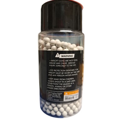 Nimrod Tactical - Billes blanches Biodégradables de haute précision 0.40g X 1000 bbs