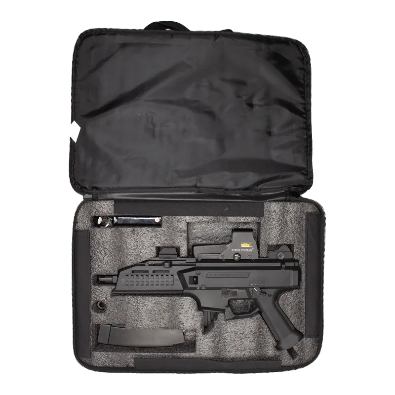 Housse ASG Scorpion EVO 3 A1 ouverte, mousse avec découpe optique, réplique non fournie