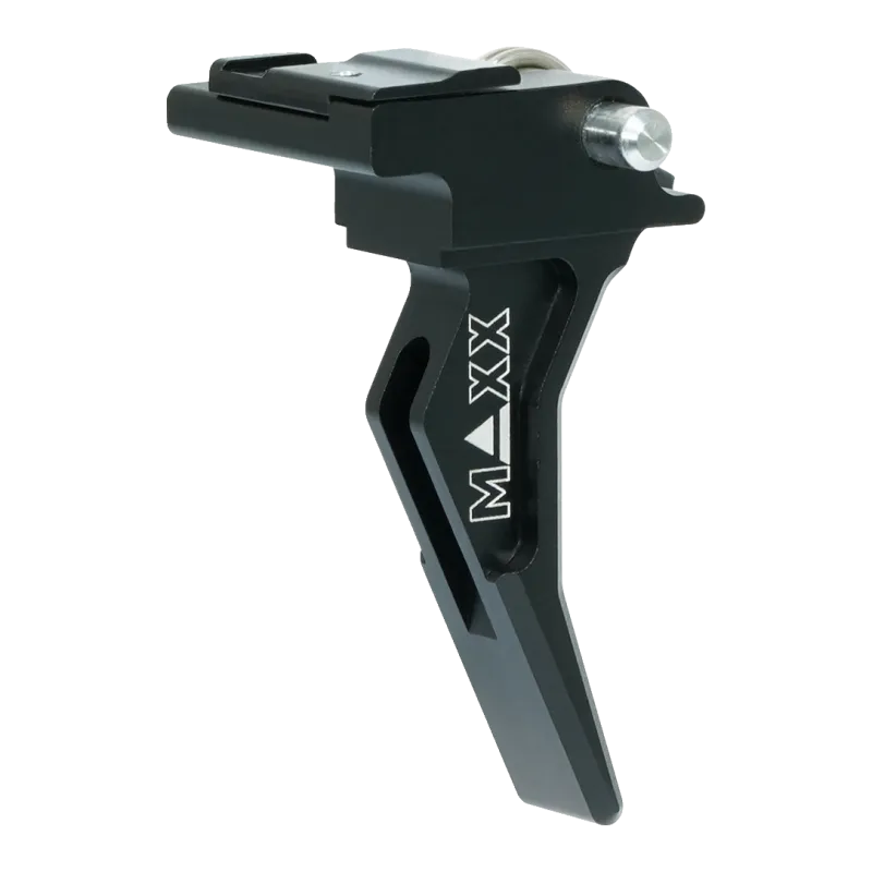 Détente Maxx Model Speed Advanced style B pour Scorpion EVO 3, face rainurée gravée MAXX