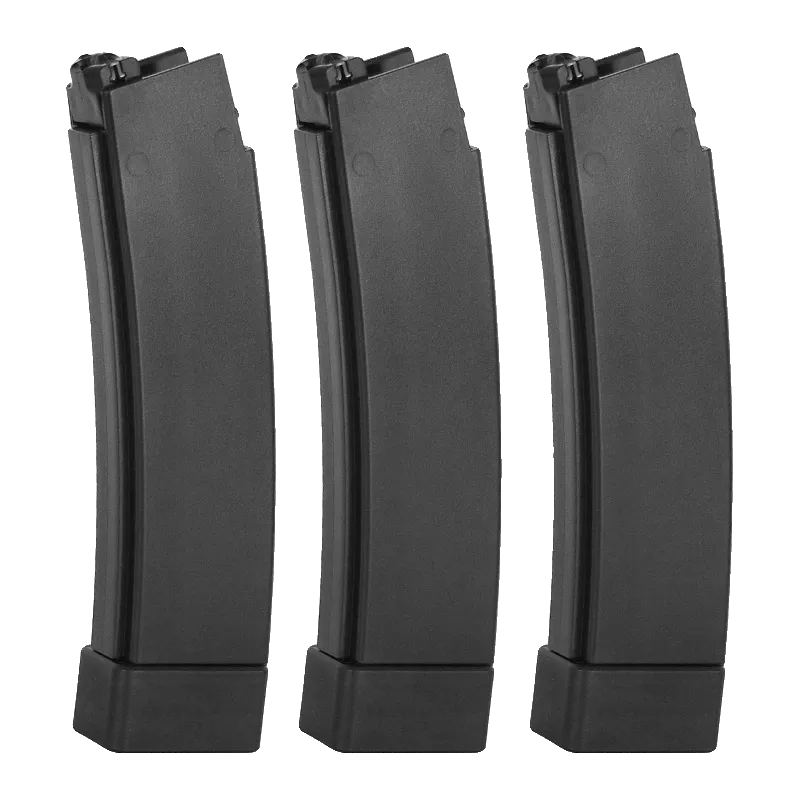 Lot de 3 chargeurs ASG 75 billes pour CZ Scorpion EVO 3 A1, photo officielle ASG