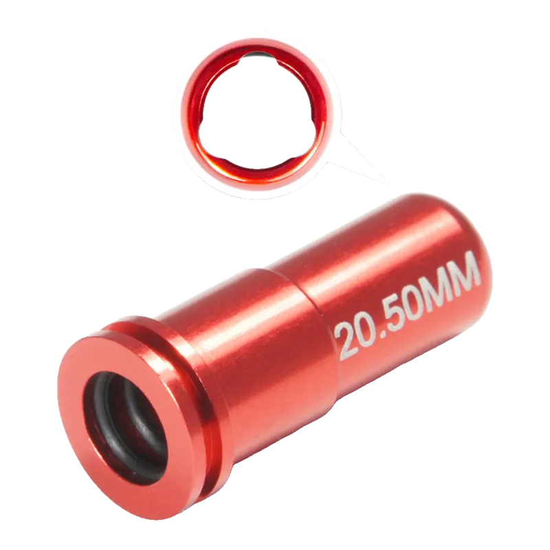 Maxx Model - Nozzle à double joint torique en aluminium CNC - 20.50 mm
