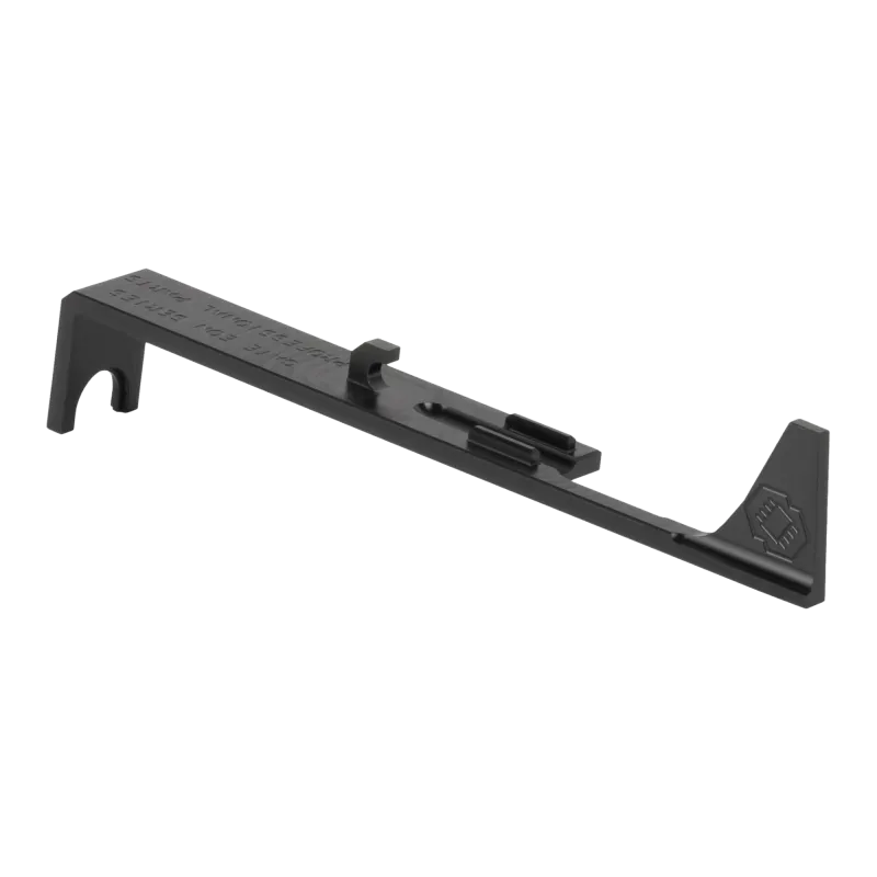 Tappet plate Gate EON V2 noire, face supérieure gravée Gate EON Series Professional Parts, avec ergot