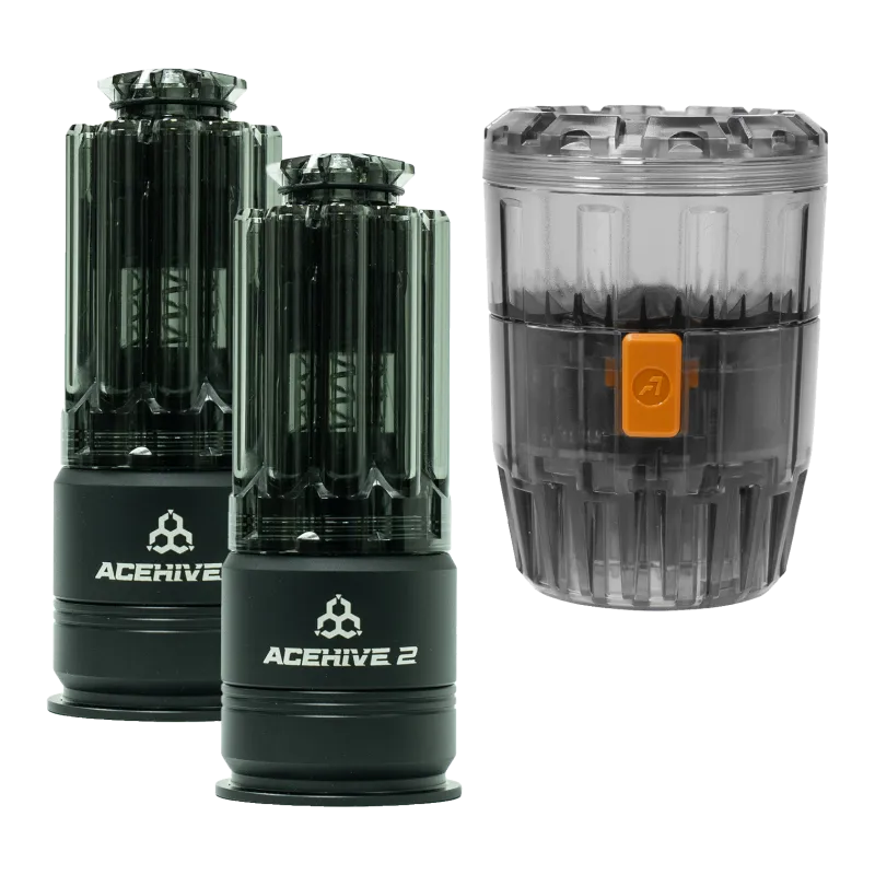 Acetech - Pack de démarrage 40mm AceHive V2 x2 et Spawner - Noir