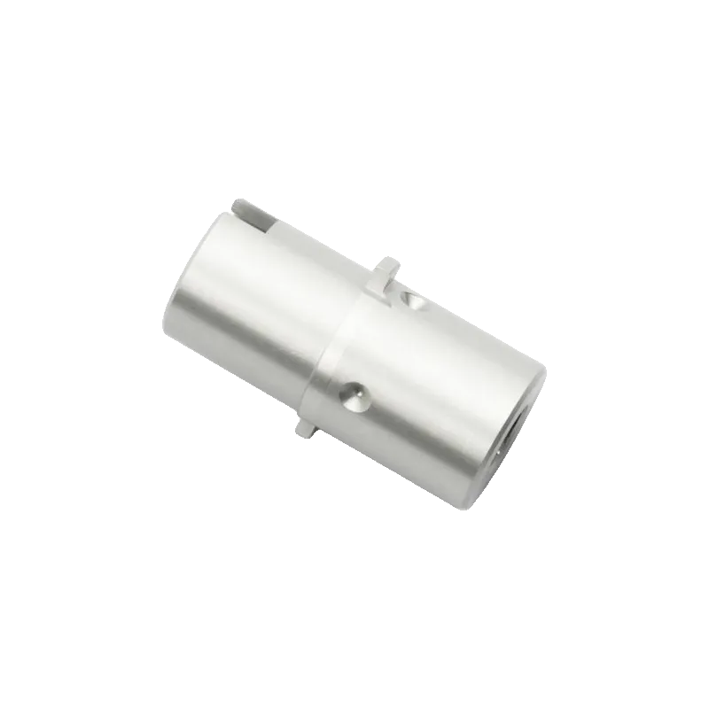 Adaptateur de canon extérieur Maple Leaf pour M4A1 MWS Marui GBBR, métal argent, vue de côté