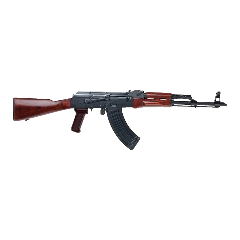 Tokyo Marui AKM ZET GBBR, vue de profil droit, culasse et hausse
