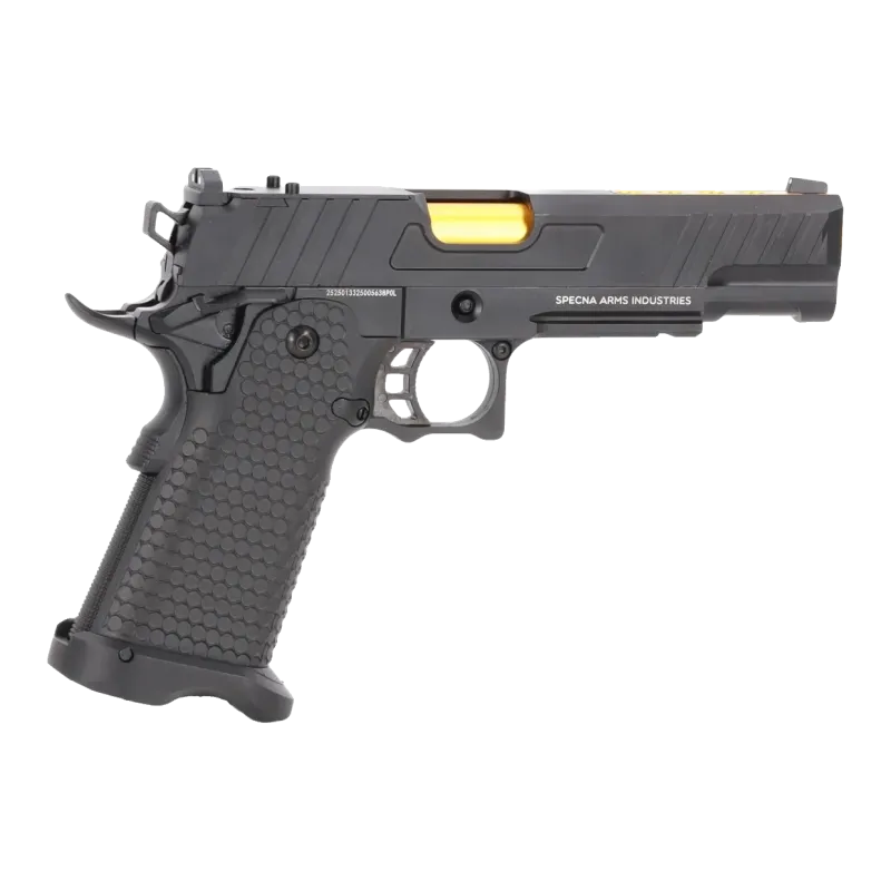 Specna Arms - Pistolet GBB SA-VGP19 Vapor Optics Ready - Noir et Or