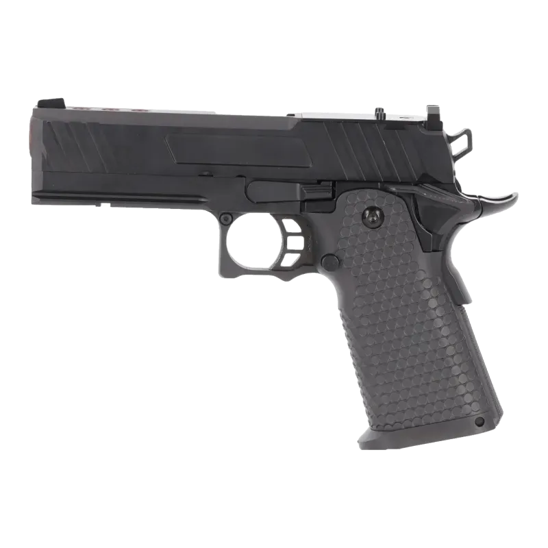 Pistolet GBB Specna Arms SA-VGP18 Vapor Optics Ready noir, vue de profil gauche