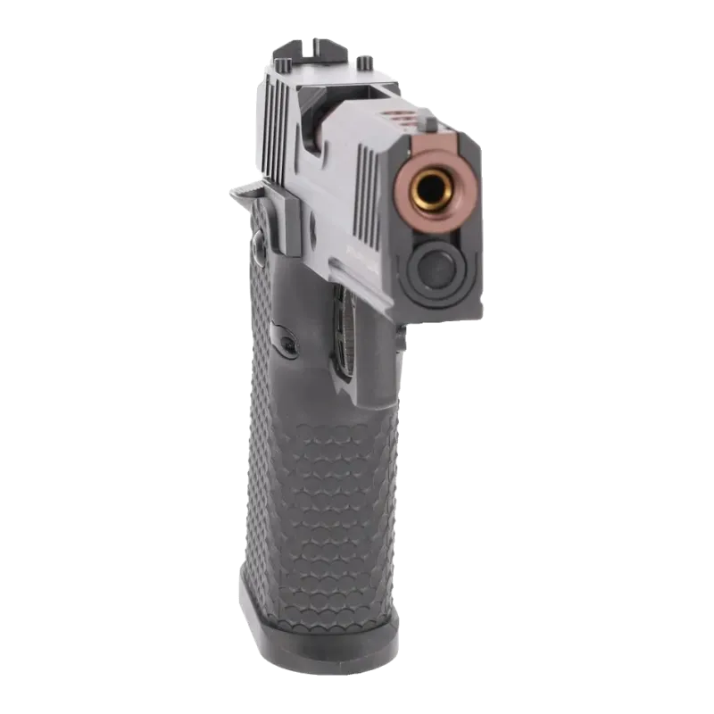Specna Arms SA-VGP18 Vapor, vue de face sur la bouche du canon et la poignée