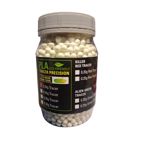 Madbull - Billes traçantes vertes Biodégradables 0.20g X 2000 bbs