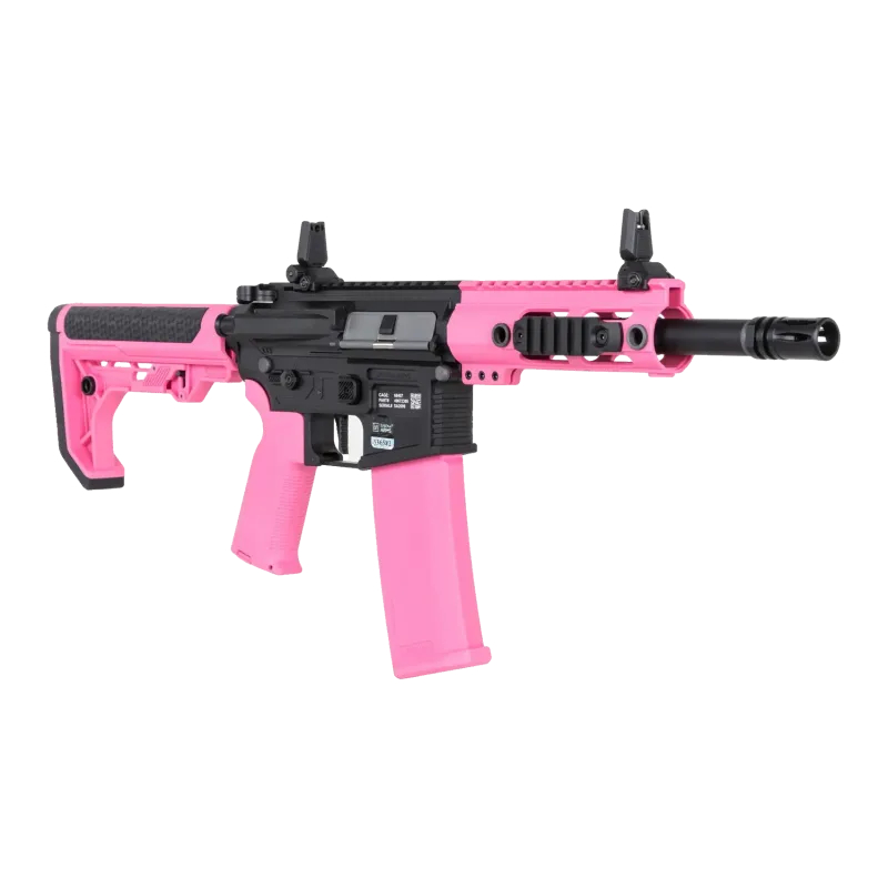 Specna Arms SA-F04-RL Flex Light Ops G2 rose - vue 3/4 avant gauche