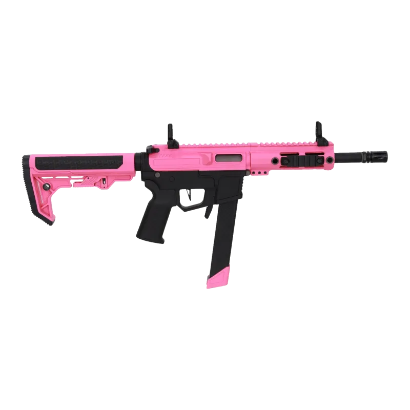 Réplique AEG SA-FX01 Flex HAL G2 rose de Specna Arms, vue de profil droit