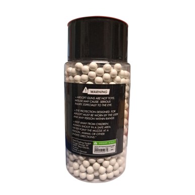 Nimrod Tactical - Billes blanches Biodégradables Pro Performance 0.36g X 1000 bbs