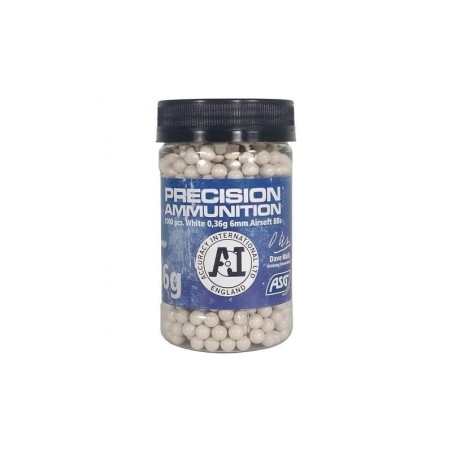 ASG - Billes Précision Ammunition 0.36g X 1000 bbs
