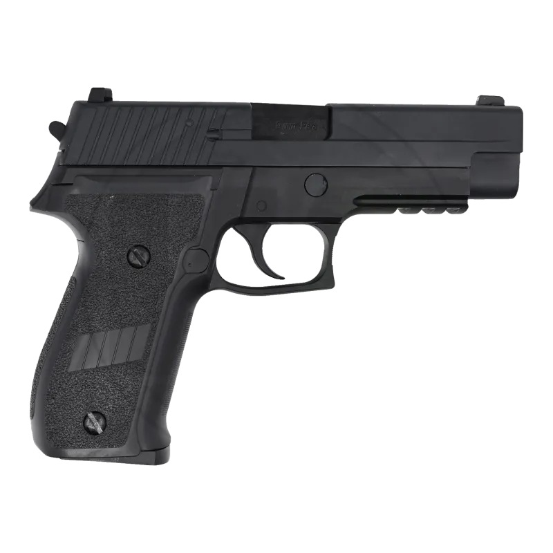 WE - Pistolet GBB F226 avec rail - Noir