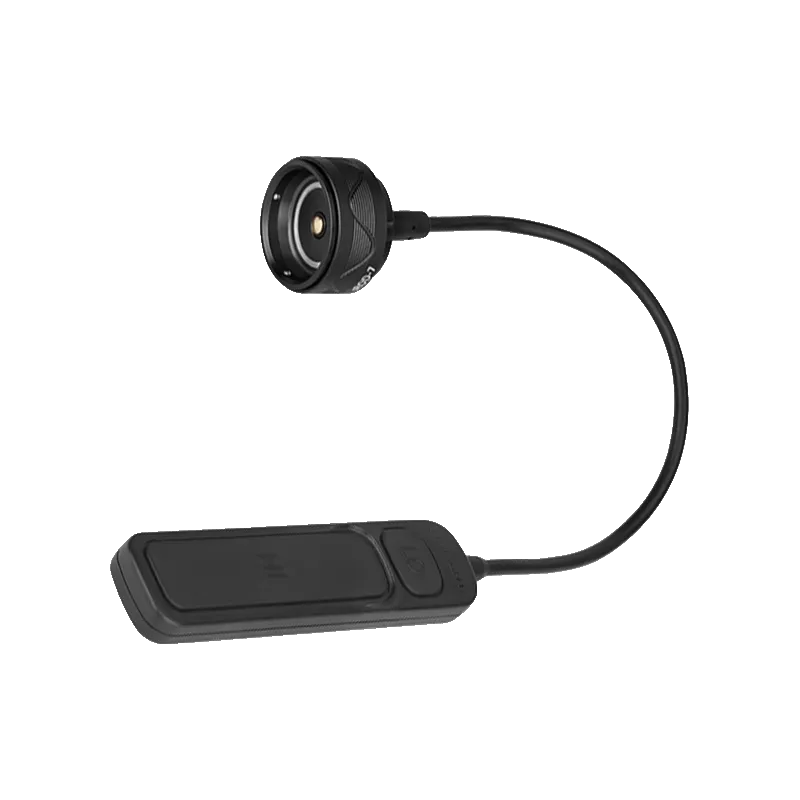 Olight sROD-7 noir, module magnétique, câble et platine avec boutons HI et LO