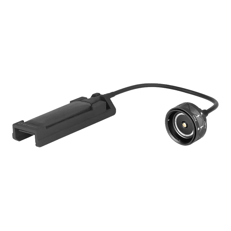 Olight ROD-7 noir, module magnétique PUSH/PULL, câble et platine Picatinny logo Olight