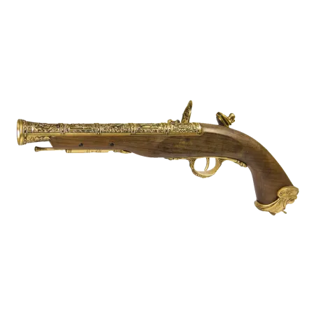 HFC - Pistolet GBB flintlock - Doré