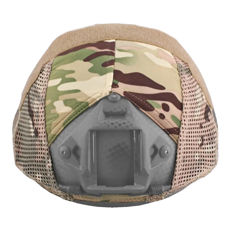 Couvre-casque Fast Multicam EmersonGear EM8809, vue de face avec ouverture pour la platine