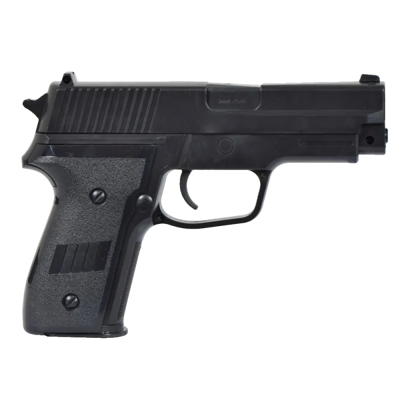Vigor S-04 pistolet à ressort noir 19,5 cm, profil droit