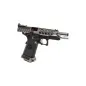AW CUSTOM - Pistolet GBB Hi-Capa HX2501 en Métal - Noir et argent AW CUSTOM - Pistolet GBB Hi-Capa HX2501 en Métal - Noir et argent