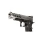AW CUSTOM - Pistolet GBB Hi-Capa HX2501 en Métal - Noir et argent AW CUSTOM - Pistolet GBB Hi-Capa HX2501 en Métal - Noir et argent