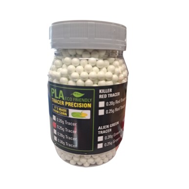 Madbull - Billes traçantes vertes Biodégradables 0.25g X 2000 bbs