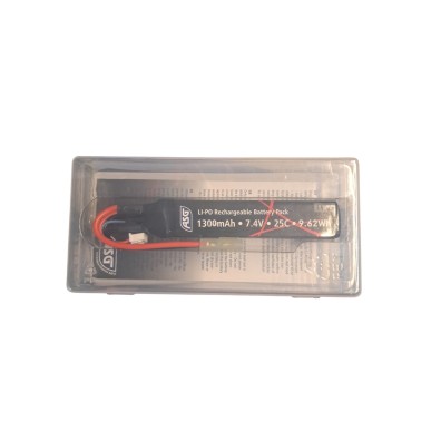 ASG - Batterie LiPo 7.4V 1300mAh 25C AEG Gen 2