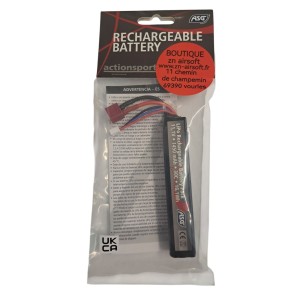 ASG - Batterie LiPo Rechargeable 11.1V  1450 mAh 30C AEG