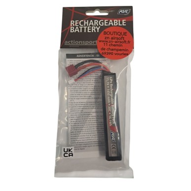 ASG - Batterie LiPo Rechargeable 11.1V  1450 mAh 30C AEG