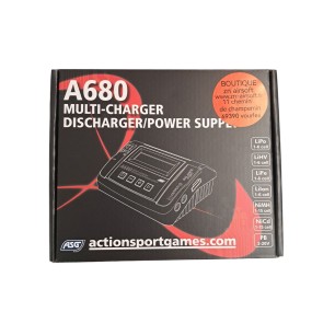 ASG - Chargeur de Batterie A680 LIPO-LIHV-LIFE-LIION-NIMH-NICD-PB