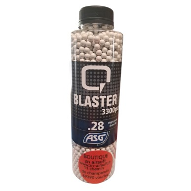 ASG - Billes Blanche Q Blaster 0.28g X 3300 bbs