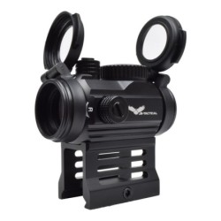 JS-Tactical – Viseur point rouge avec rehausse | Zn-Airsoft.fr