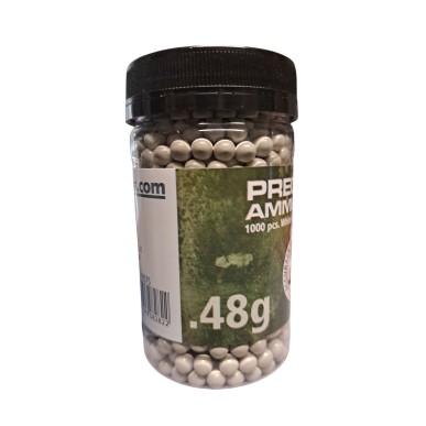 ASG - Billes Précision Ammunition 0.48g X 1000 bbs