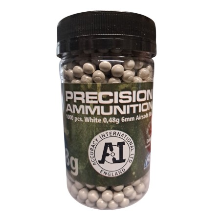 ASG - Billes Précision Ammunition 0.48g X 1000 bbs