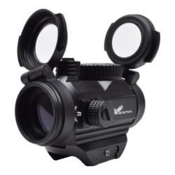 JS-Tactical – Viseur point rouge avec rehausse | Zn-Airsoft.fr