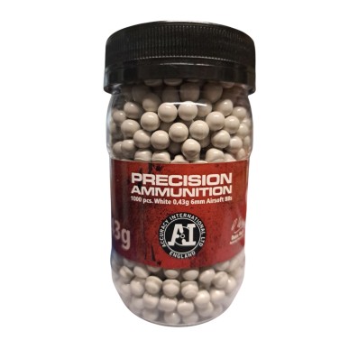 ASG - Billes Précision Ammunition 0.43g X 1000 bbs