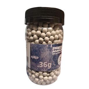 ASG - Billes Précision Ammunition 0.36g X 1000 bbs